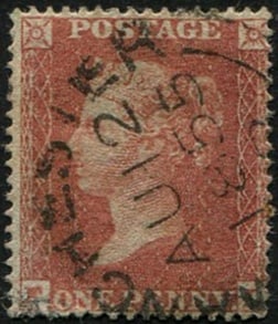 1d SG 21 (Pl.14 'FL') VFU: 'Manchester.1855' CDS, (scarce to get CDS). (Spec.C4) (c. ?120). Acquired on the UK philatelic market. From the property of an English gentleman. TimeLine Auctions follows a rigorous vetting process t