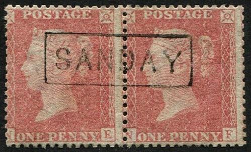 1d SG 39 (Pl.36 'NE-NF') PAIR (1 of 1)