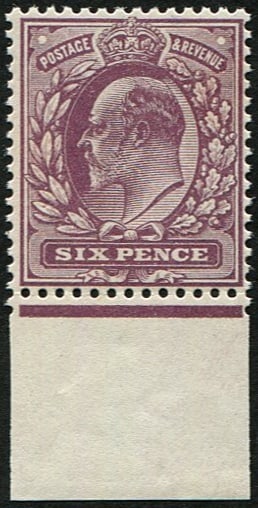 6d SG 301(2) ON 'DICKINSON COATED PAPER' (1 of 1)