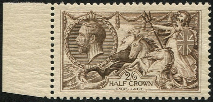 2/6d SG 414 'Chocolate' MINT: PERFECTLY CENTRED, fine L/M side marginal. (Spec.N65/3). Acquired on the UK philatelic market. From the property of an English gentleman. TimeLine Auctions follows a rigorous vetting process to ensure