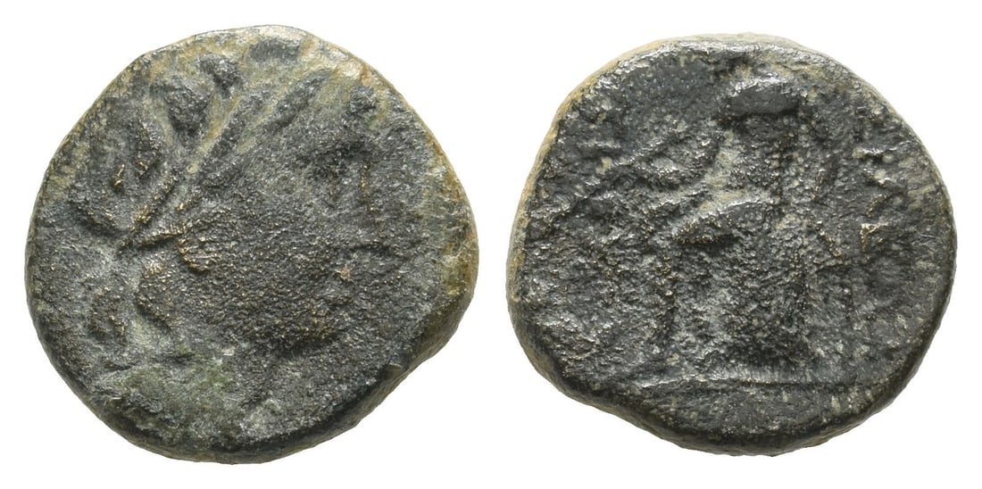 Seleukid Empire, Antiochos II Theos(?) AE 13mm. (1 of 1)