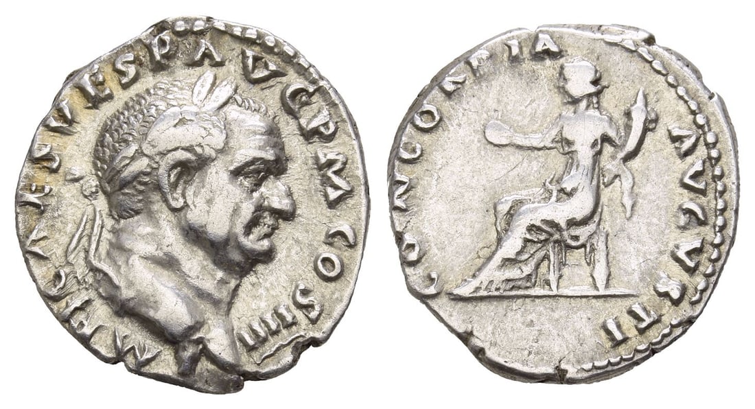 Vespasian AR Denarius. (1 of 1)