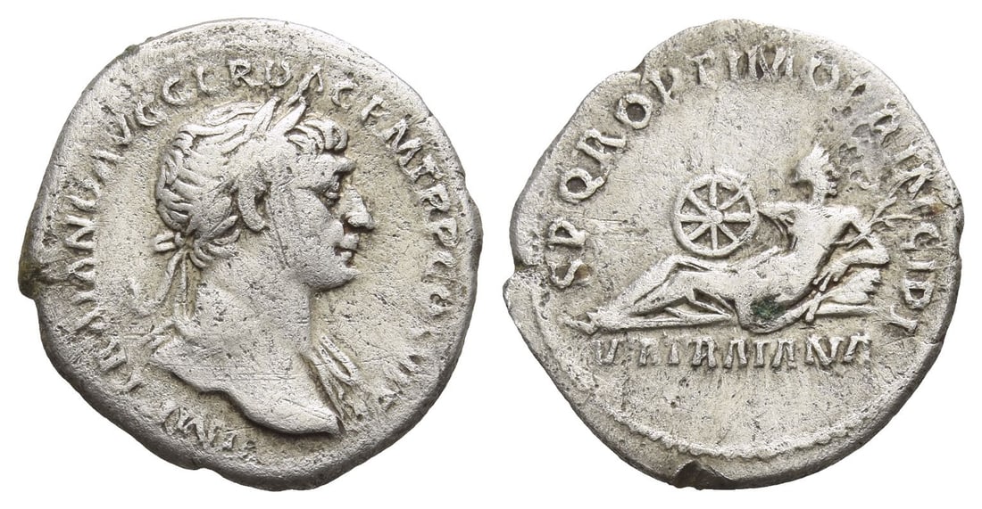 Trajan AR Denarius. (1 of 1)