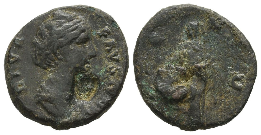 Diva Faustina I AE As. (1 of 1)