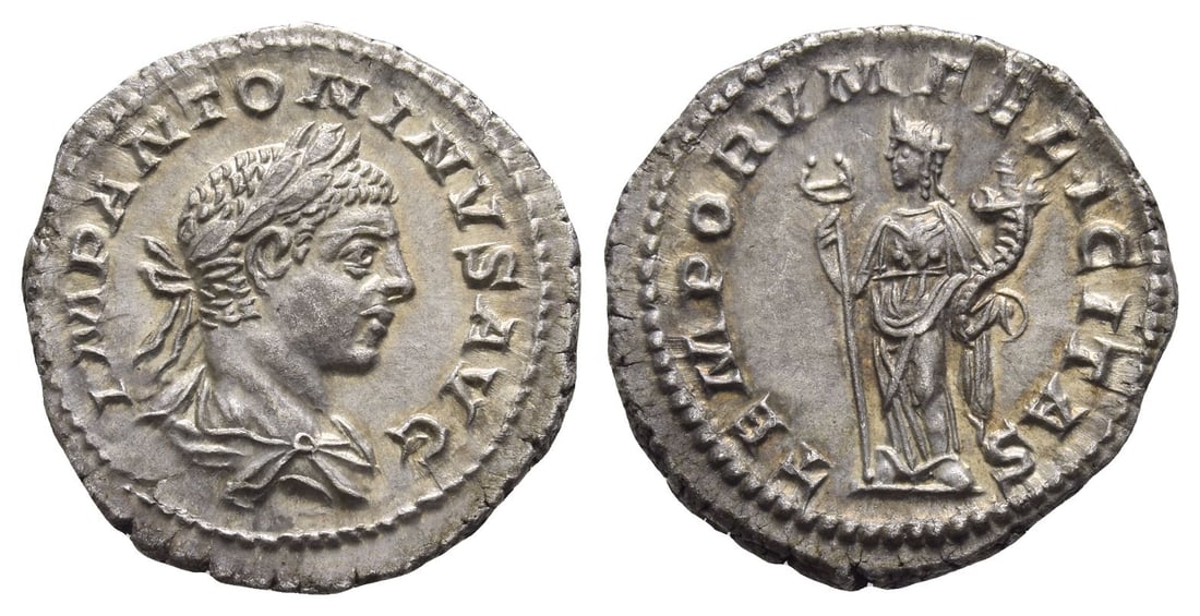 Elagabalus AR Denarius. (1 of 1)