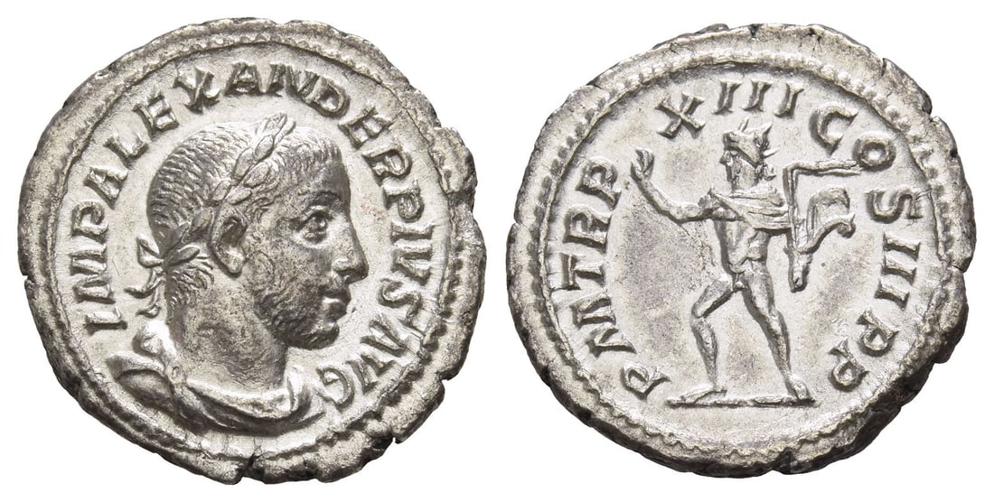 Severus Alexander AR Denarius. (1 of 1)