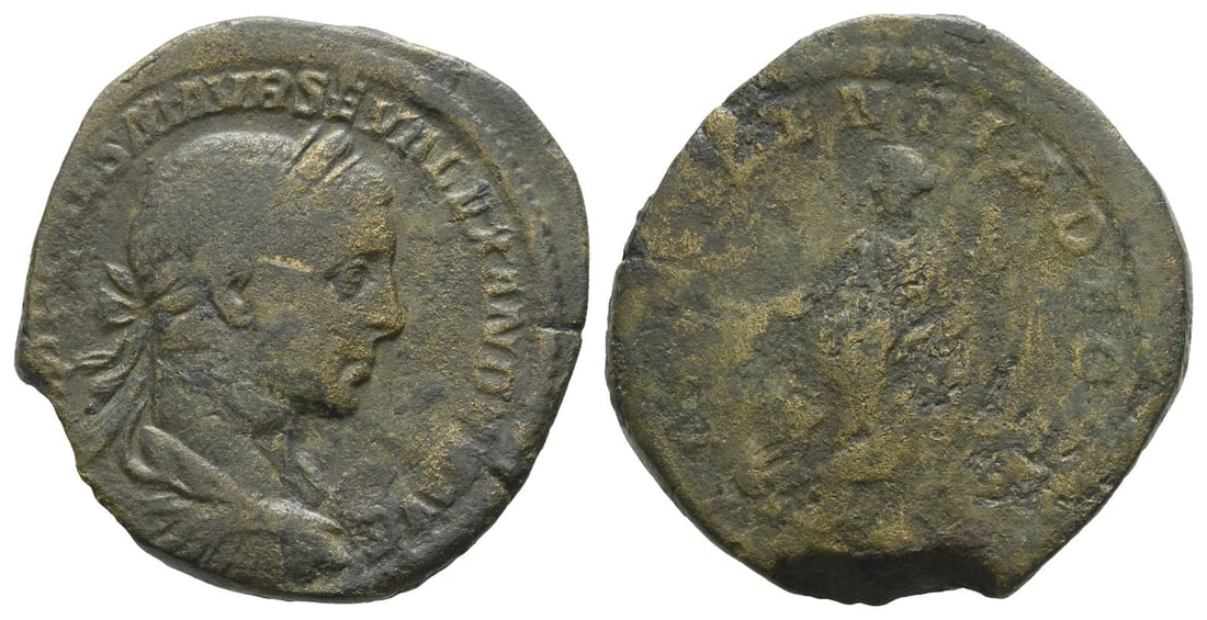Severus Alexander AE Sestertius. (1 of 1)