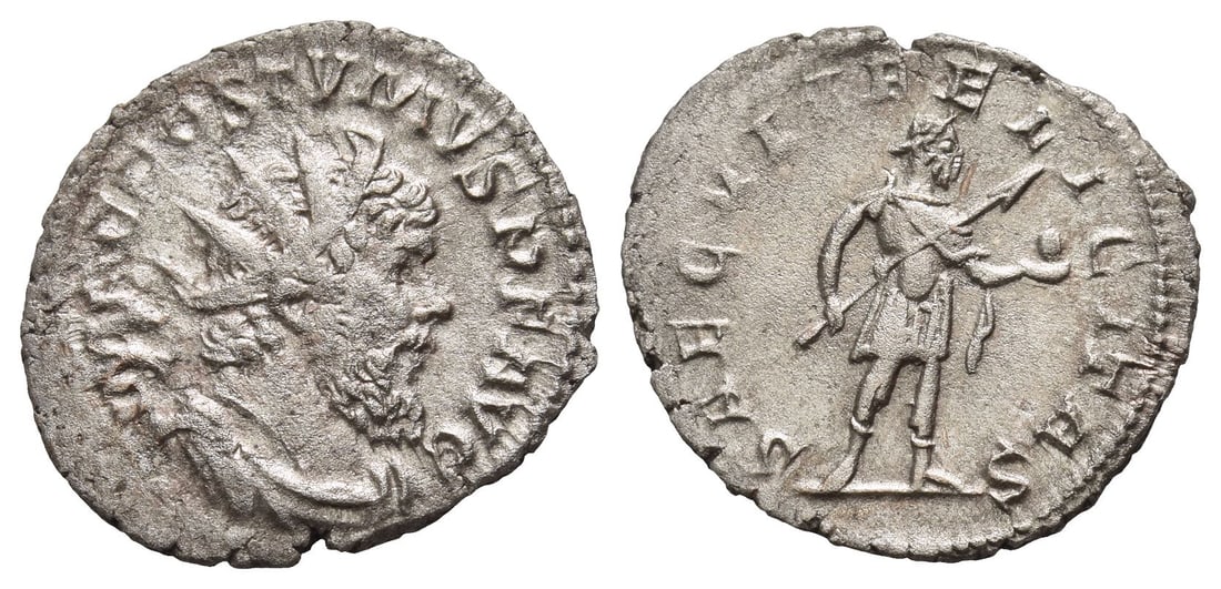 Postumus, Romano-Gallic Emperor AR Antoninianus. (1 of 1)