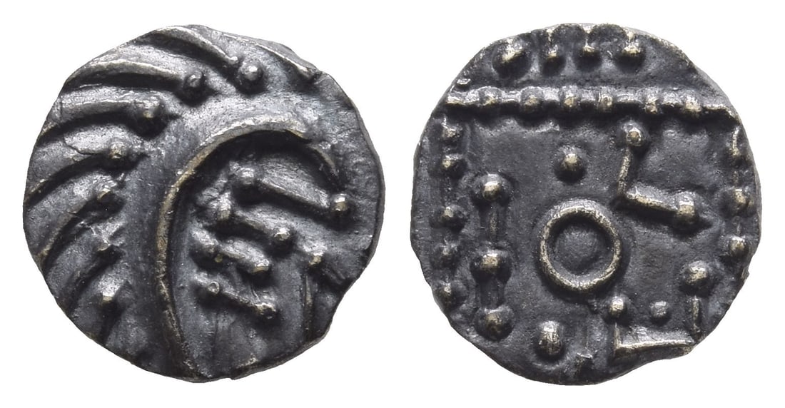 Anglo-saxon. Continental Sceattas AR Sceat. (1 of 1)