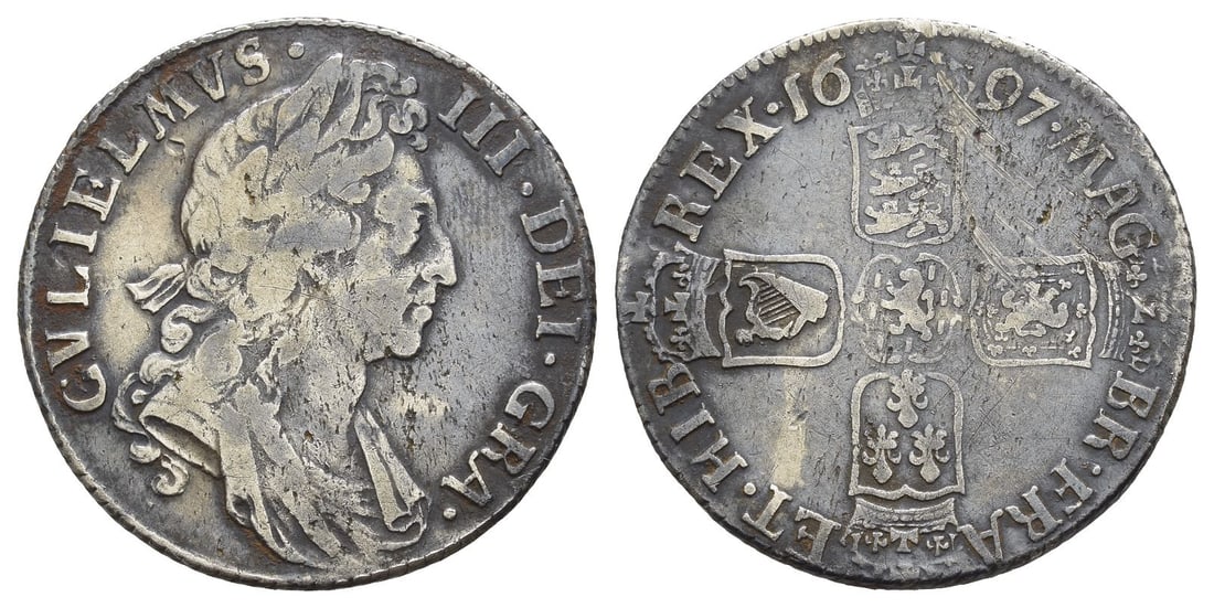 Great Britain. Stuart (Orange), William III AR Shilling. (1 of 1)