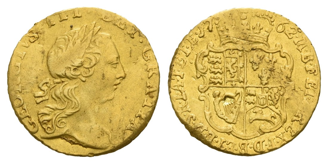 Great Britain. Hanover, George III AV Quarter Guinea. (1 of 1)