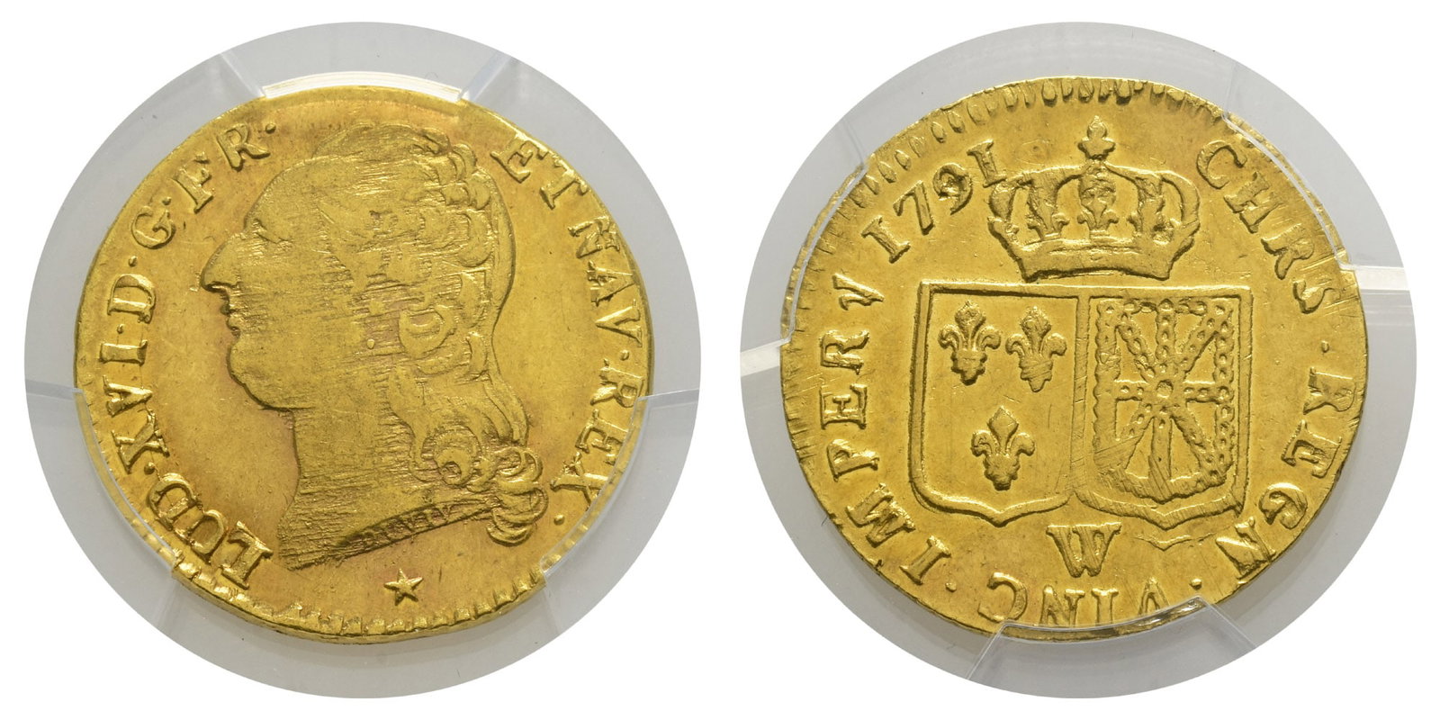 France. Louis XVI AV Louis d'Or. (1 of 1)