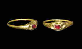 Medieval Gold Ring with Ruby - Mar 15, 2013 | TimeLine Auctions Ltd. in ...