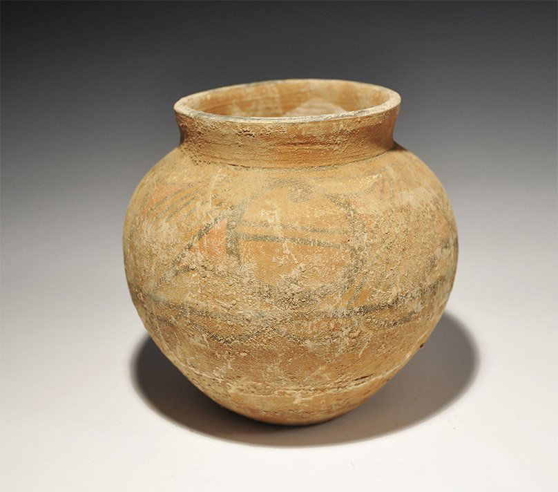 Chinese Polychrome Vessel (1 of 1)