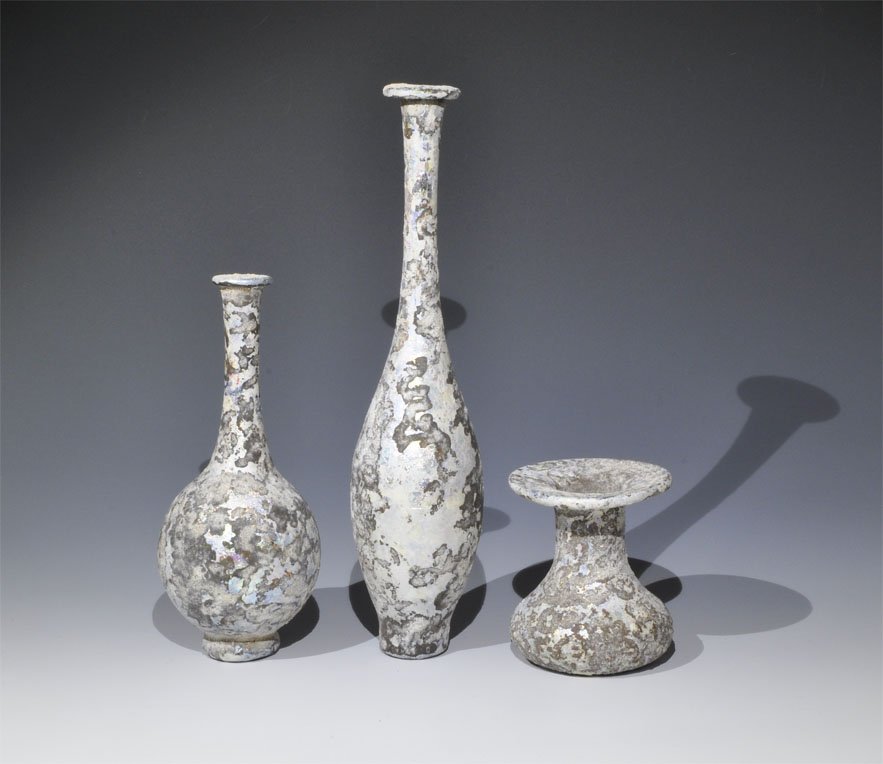 Roman Style Glass Vessel Group (1 of 1)