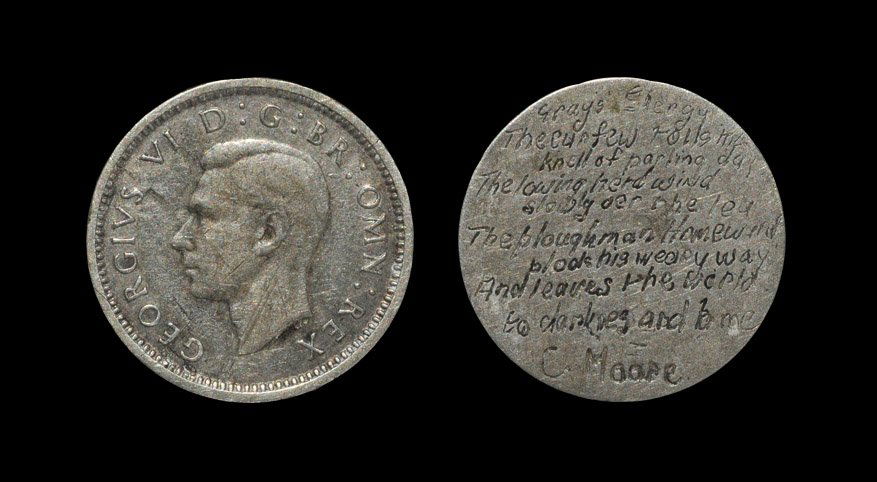 Miscellaneous George VI - 'Gray's Elegy' Engraved (1 of 1)