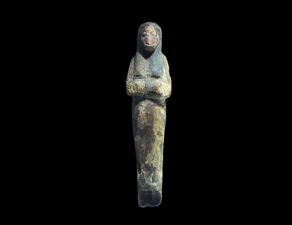 Egyptian New Kingdom Shabti Figure (1 of 1)