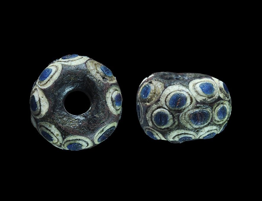Roman Large Mosaic Bead (1 of 1)