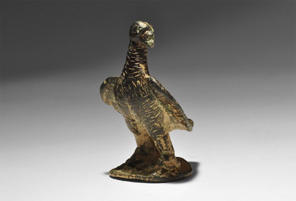 Roman Standing Eagle Statuette (1 of 1)