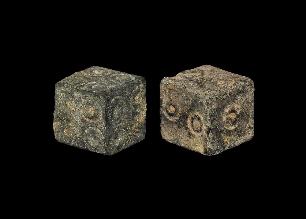 Roman Dice Pair (1 of 1)
