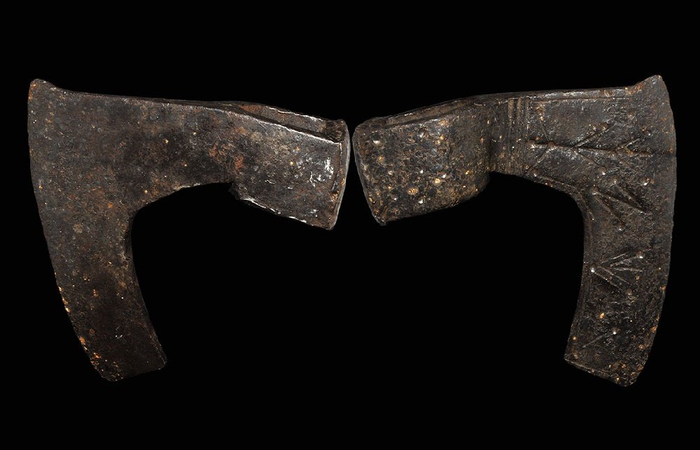 Viking Ornamented Axehead (1 of 1)
