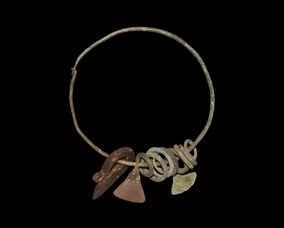 Viking Bracelet with Pendants (1 of 1)