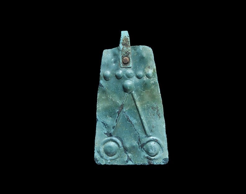 Viking Repoussé Pendant (1 of 1)