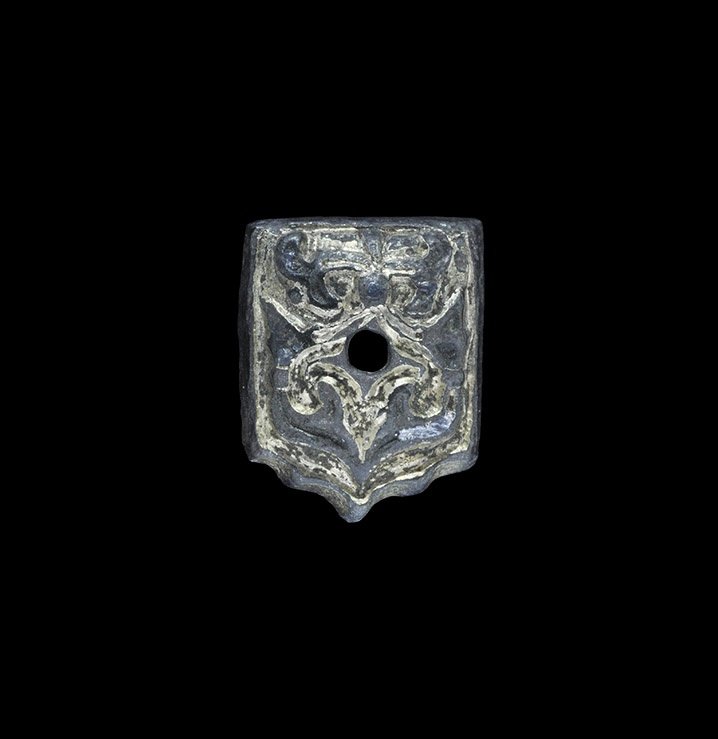 Viking Gilt Belt Mount (1 of 1)