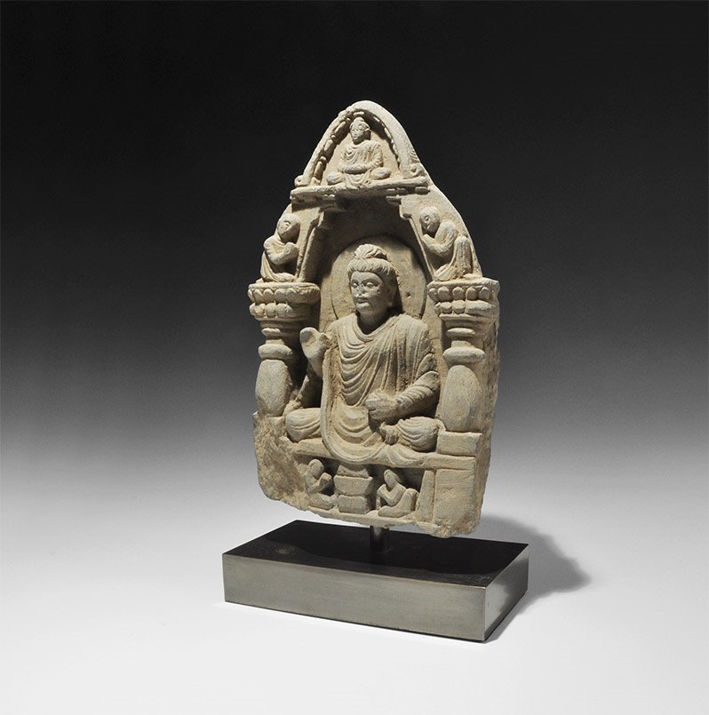 Gandharan Buddha in Shrine Stele (1 of 1)