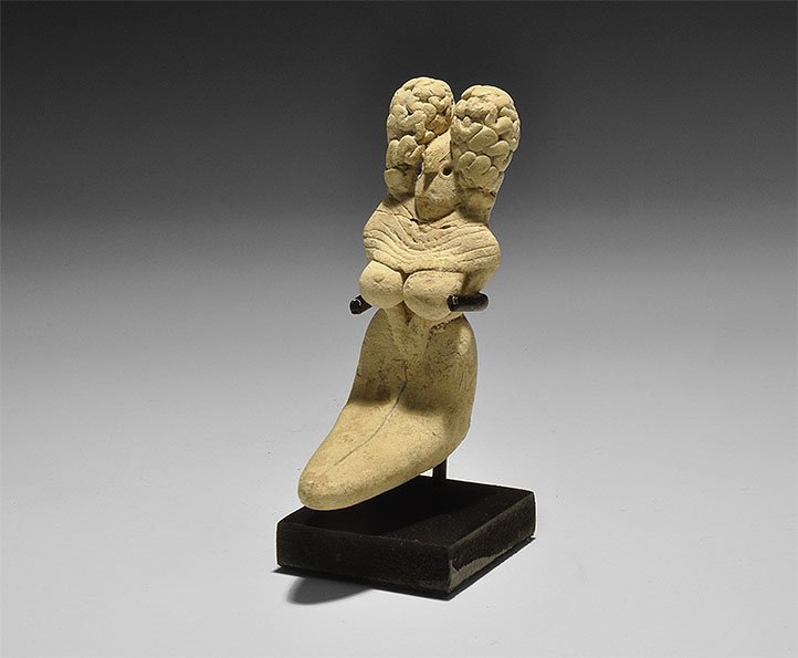 Indus Valley Seated Fertility Figure (1 of 1)