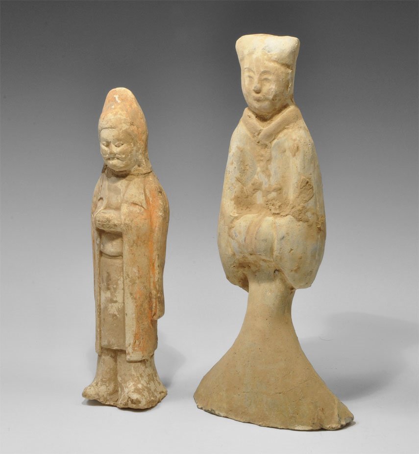 Chinese Ceramic Figurine Group (1 of 1)