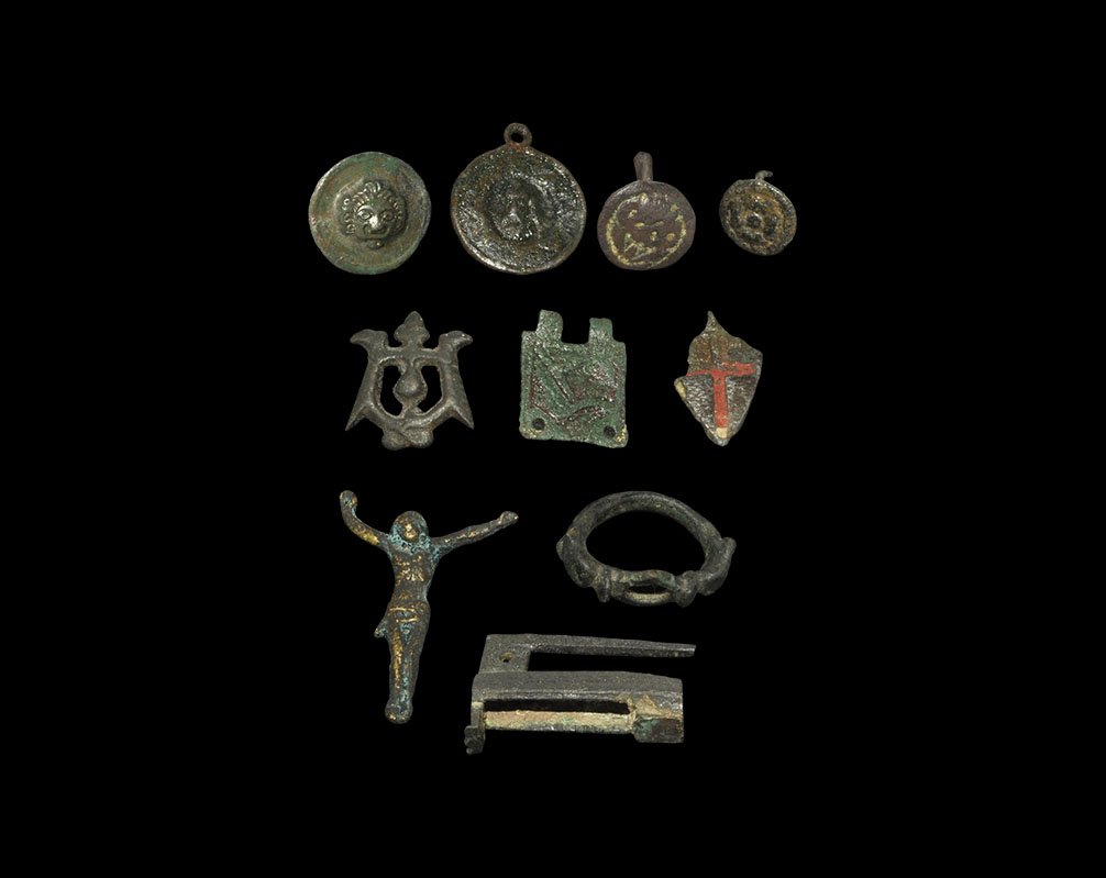 Medieval Bronze Artefact Group (1 of 1)