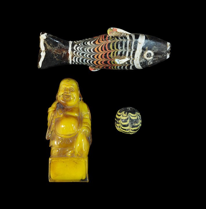 Islamic Style Fish and Other Bead Group with (1 of 1)