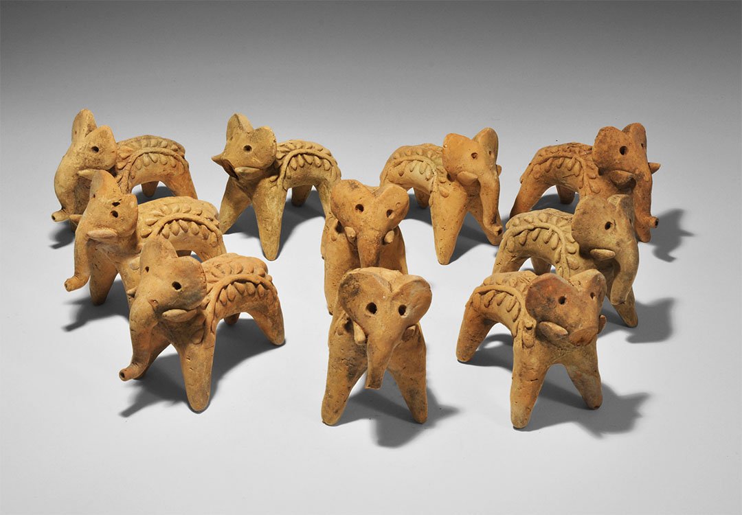 Indus Valley Style Ceramic Animal Group (1 of 1)
