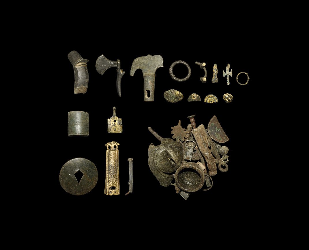 Medieval Mixed Detector Finds Group (1 of 1)