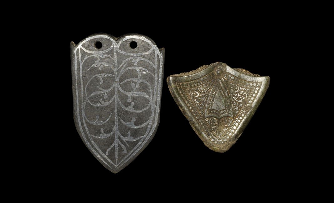 Medieval Belt End Group (1 of 1)