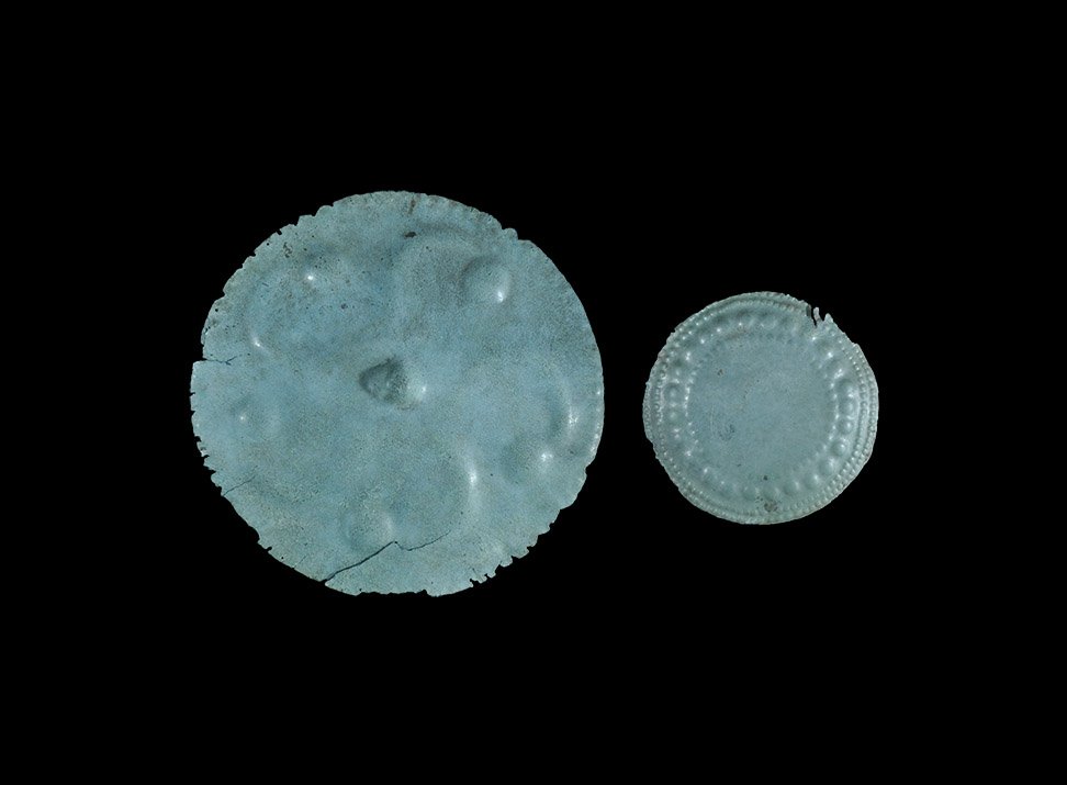 Viking Shield-Shaped Boss Group (1 of 1)