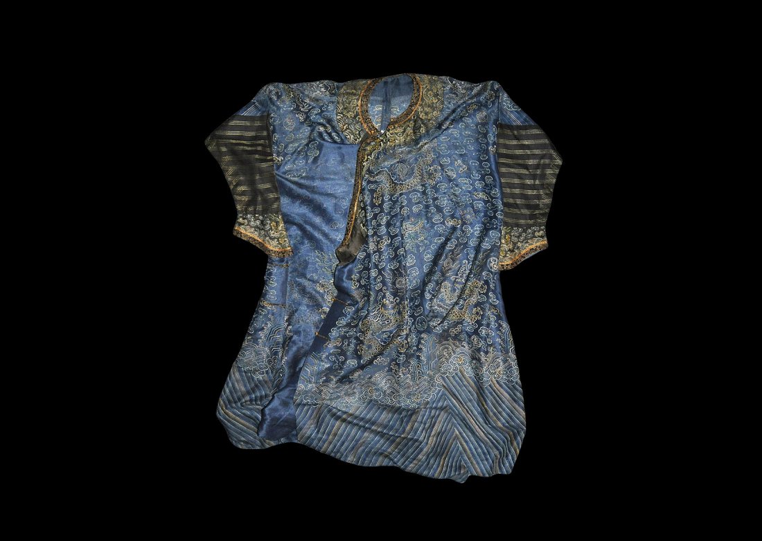Chinese Silk Embroidered Court Offical's Overrobe (1 of 1)