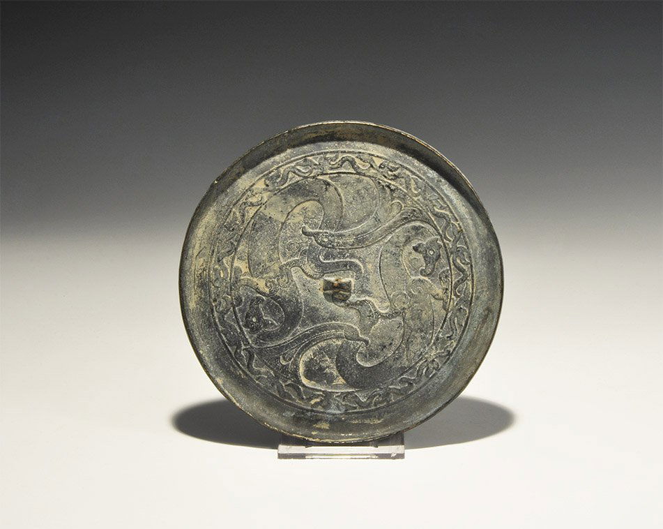 Chinese Mirror with Birds (1 of 1)