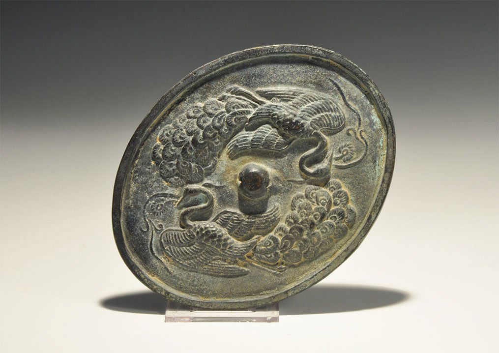 Chinese Peacock Mirror (1 of 1)