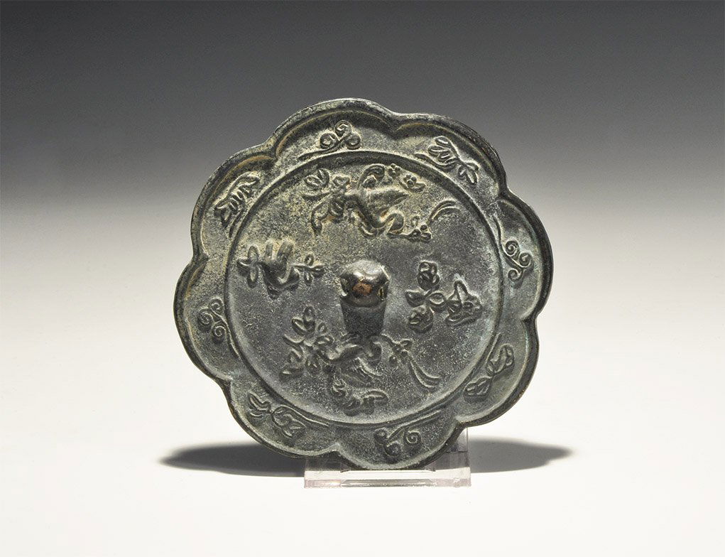 Chinese Rosette Mirror (1 of 1)