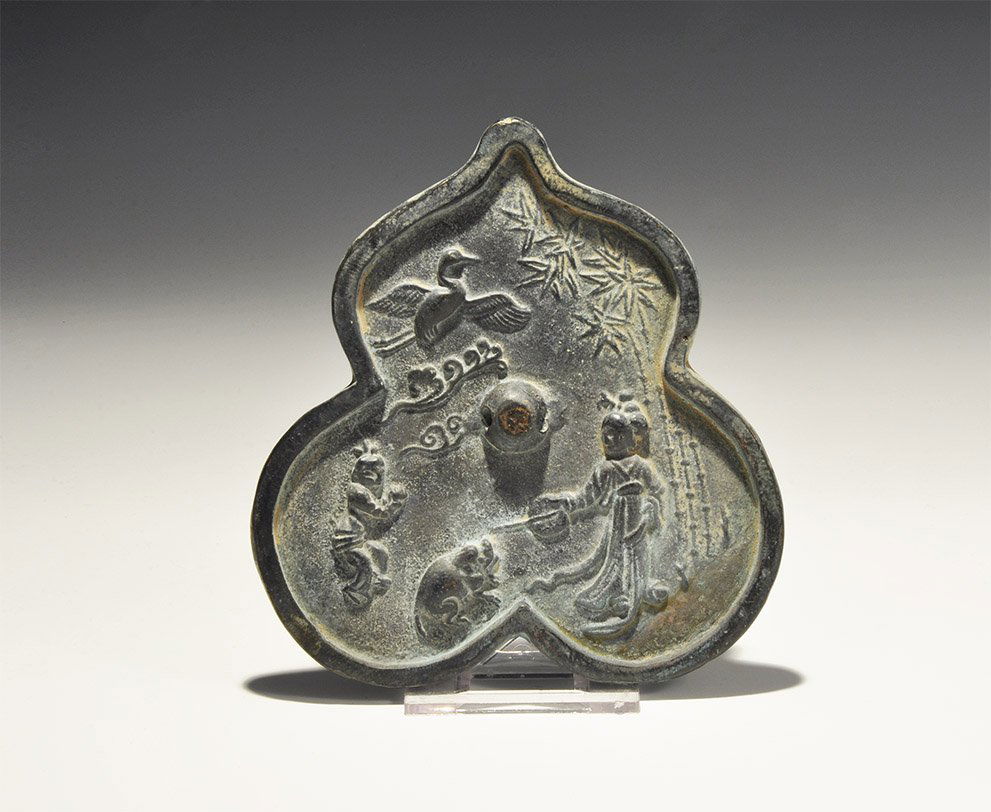 Chinese Figural Mirror (1 of 1)