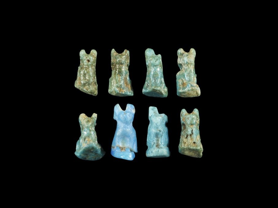 Egyptian Bastet Amulet Group (1 of 1)