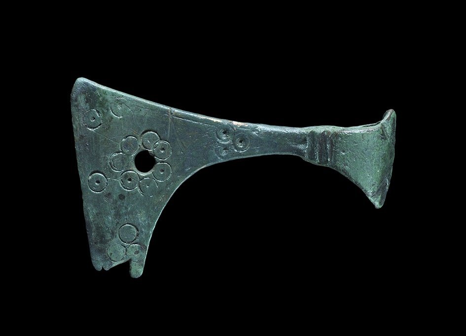 Viking Decorated Axe Pendant (1 of 1)