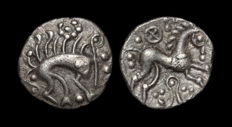 Celtic Iron Age Coins - Iceni - Norfolk Boar Phallic (1 of 1)