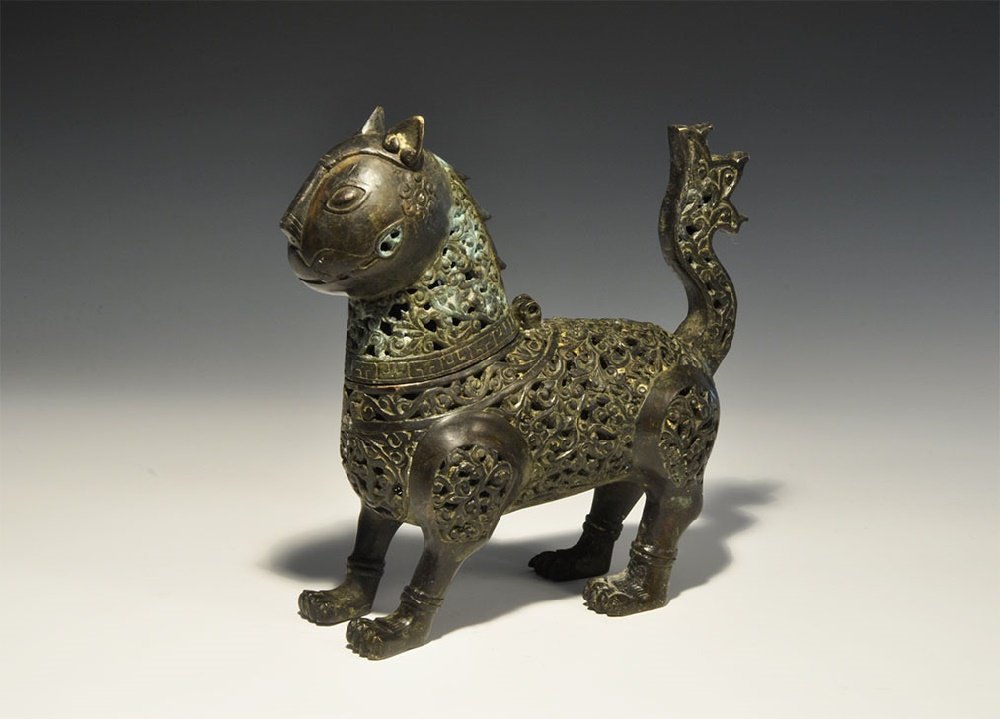 Islamic Feline Incense Burner (1 of 1)