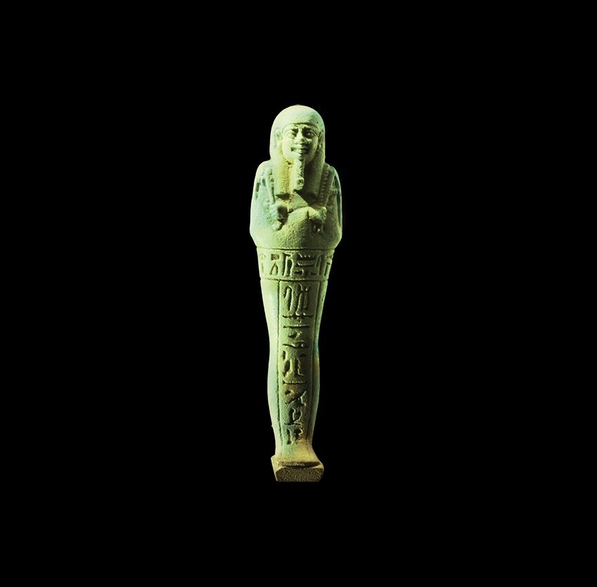 Egyptian Priest of Amun Named Petausr Shabti (1 of 1)