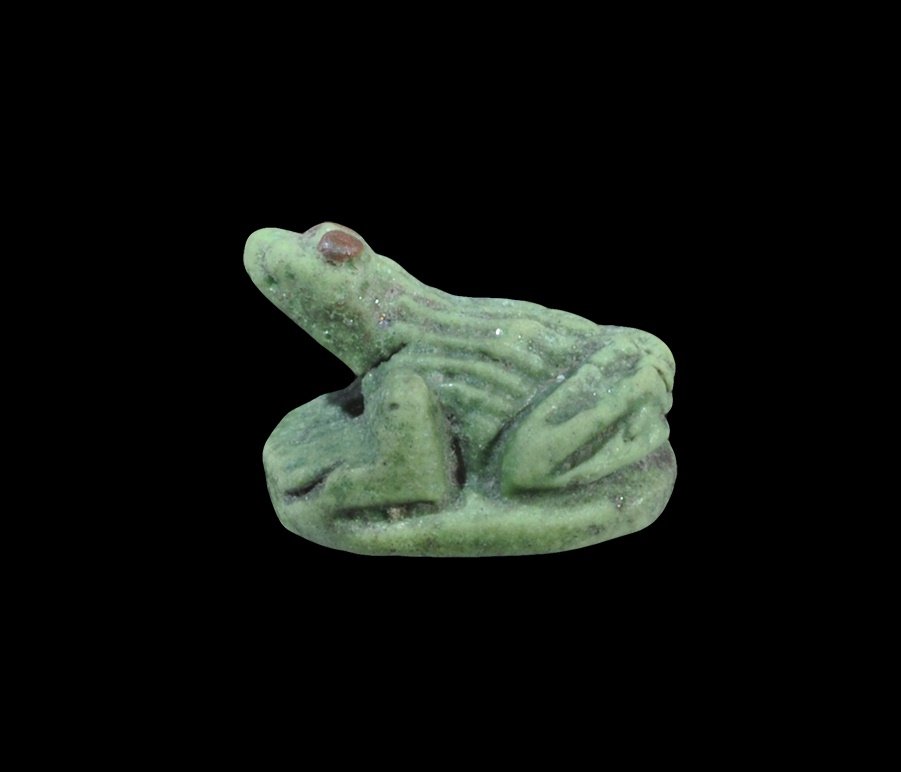 Egyptian Frog Amulet (1 of 1)