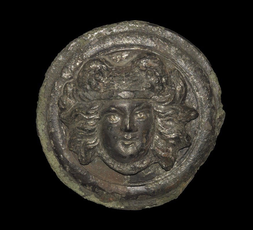 Roman Phalera with Medusa Head (1 of 1)