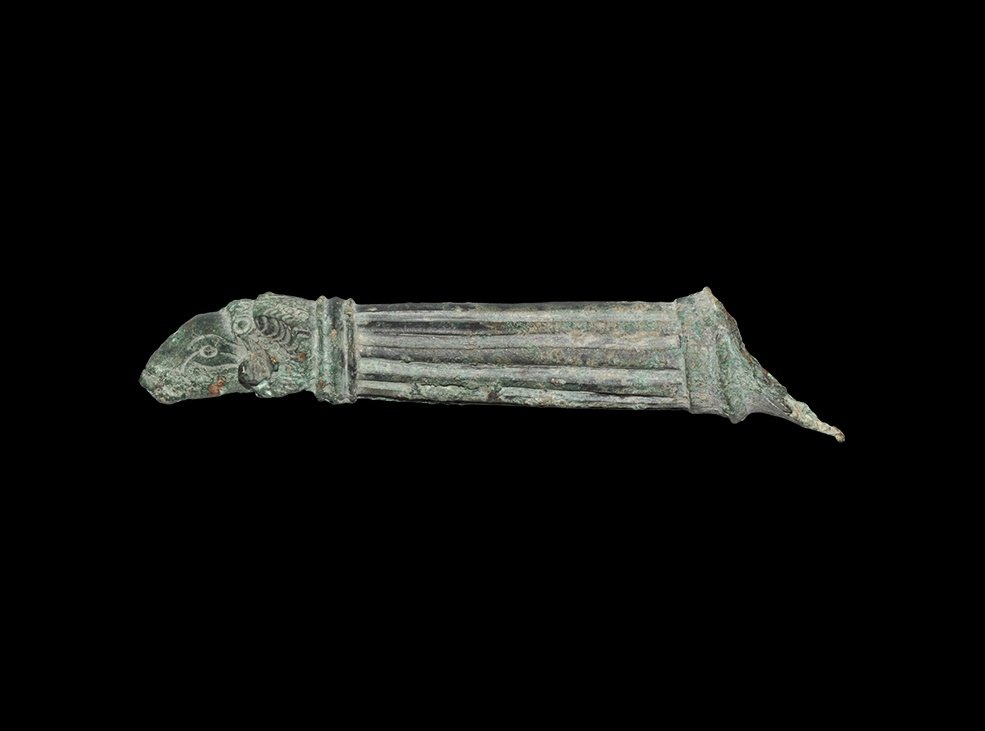 Roman Patera Handle with Ram's Head (1 of 1)